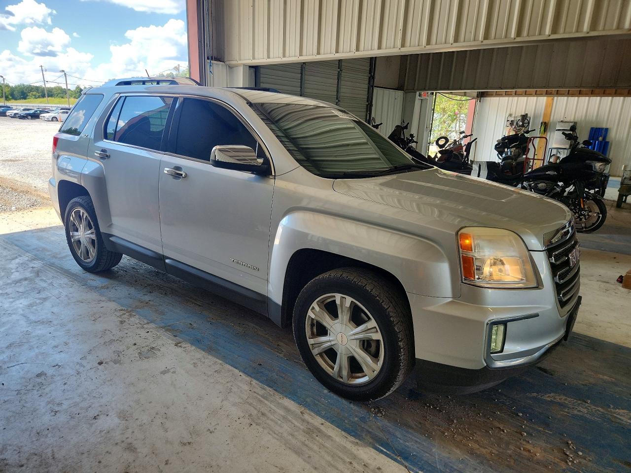 2016 Gmc Terrain Slt Silver vin: 2GKALPEK7G6145668