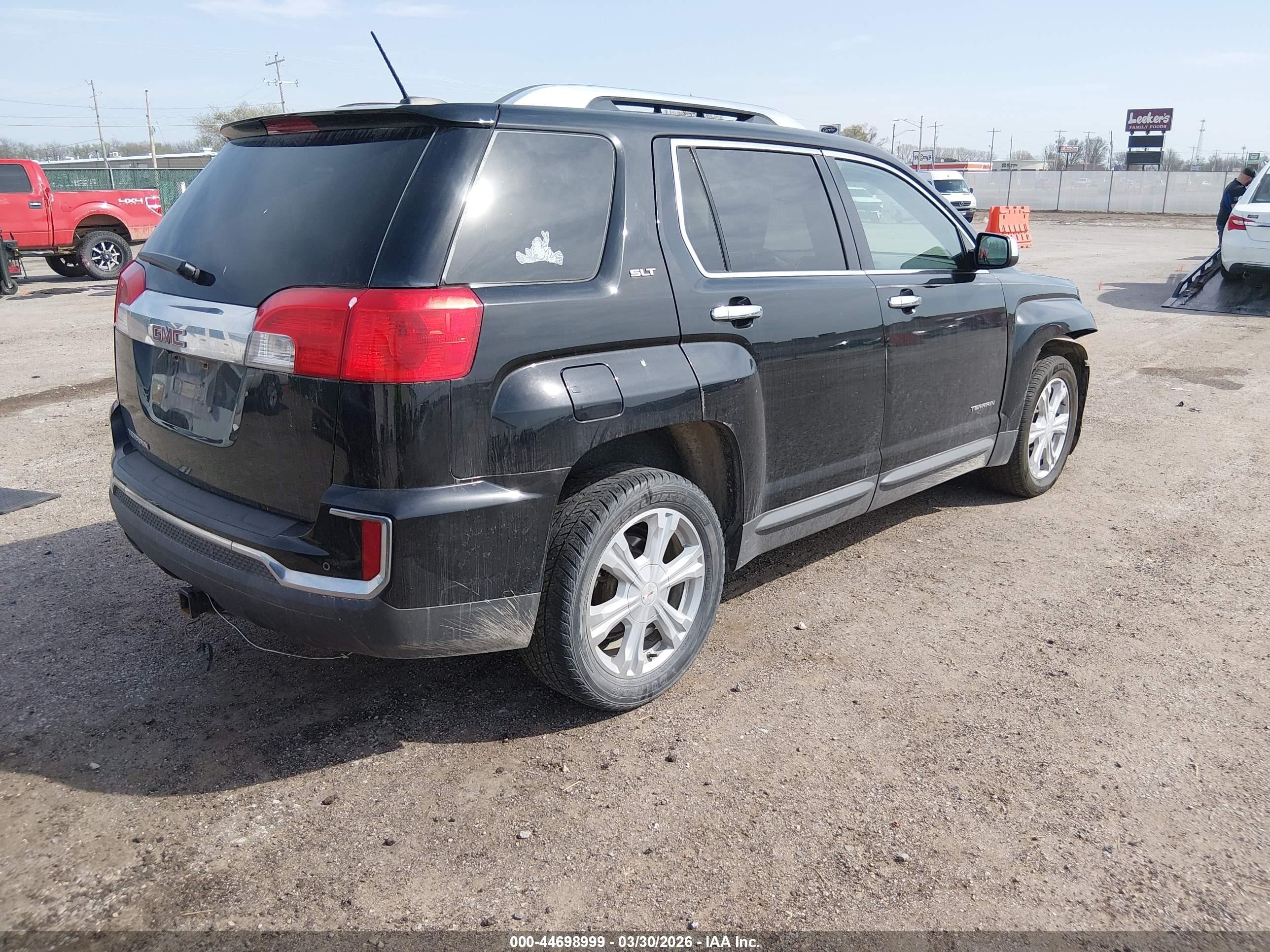 2016 Gmc Terrain Slt Black vin: 2GKALPEK9G6147793