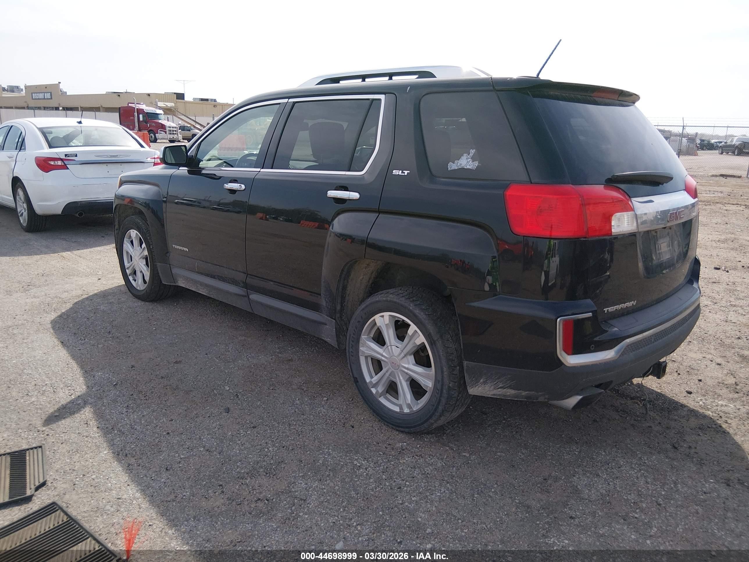 2016 Gmc Terrain Slt Black vin: 2GKALPEK9G6147793