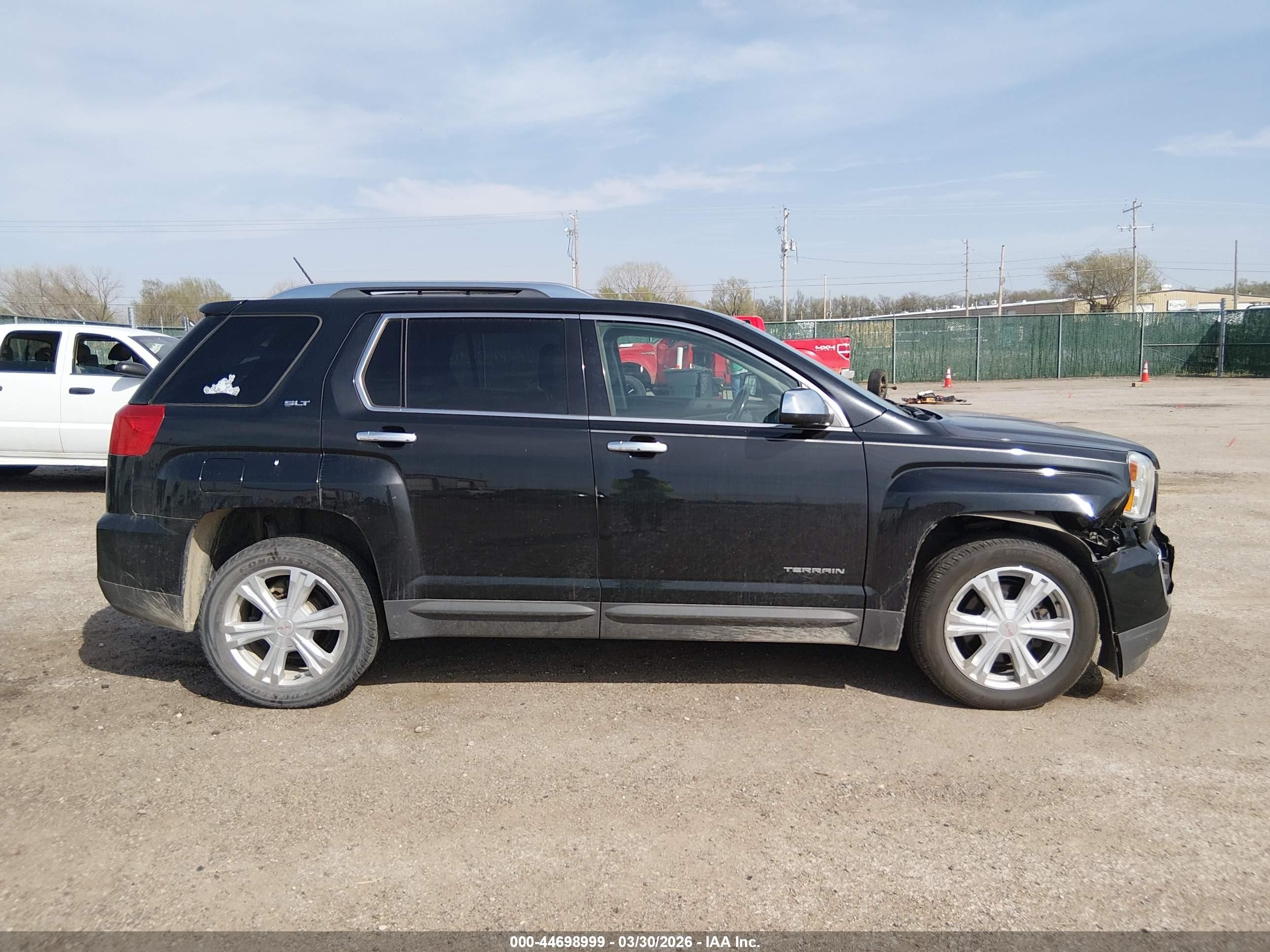 2016 Gmc Terrain Slt Black vin: 2GKALPEK9G6147793