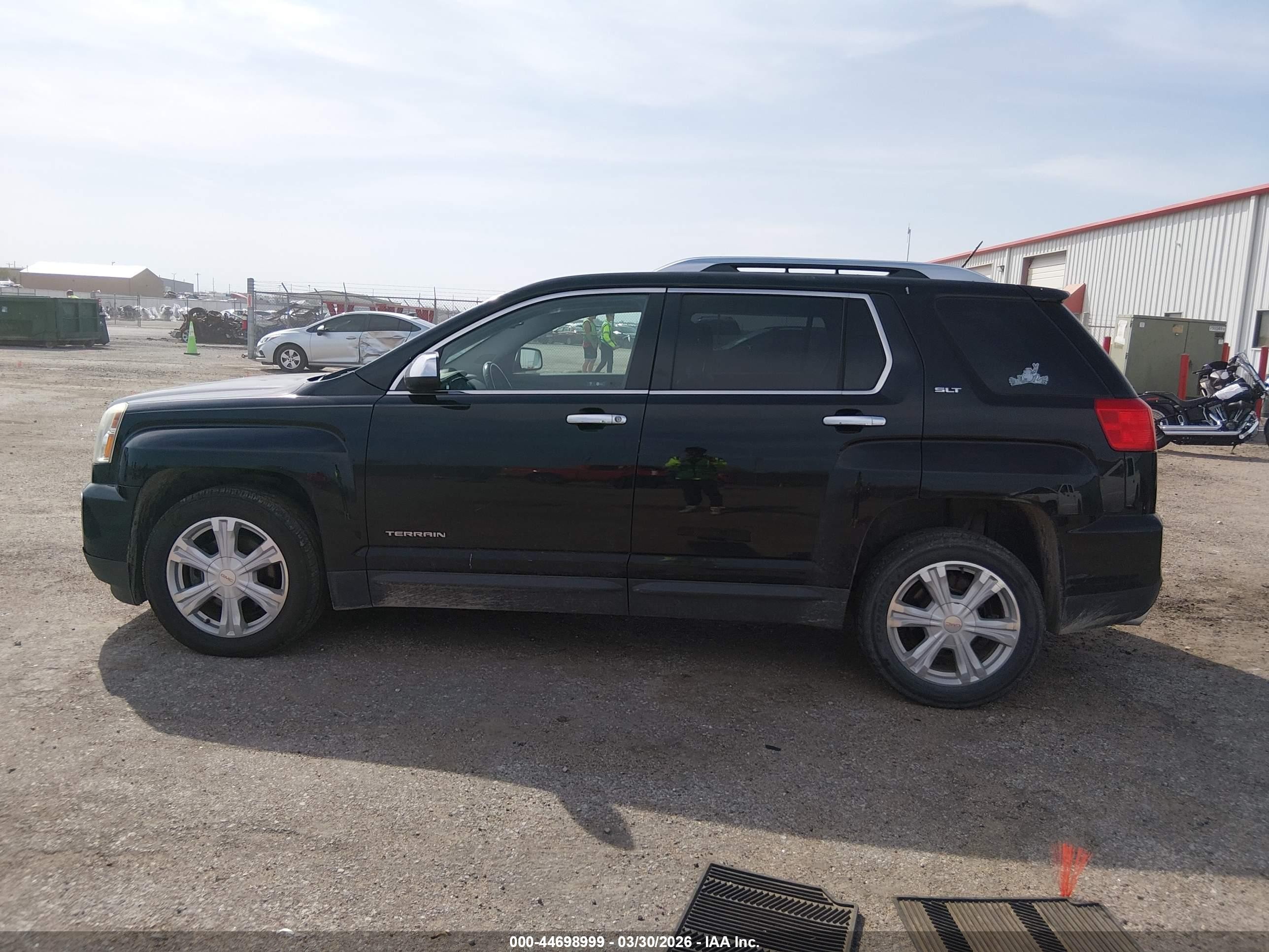 2016 Gmc Terrain Slt Black vin: 2GKALPEK9G6147793