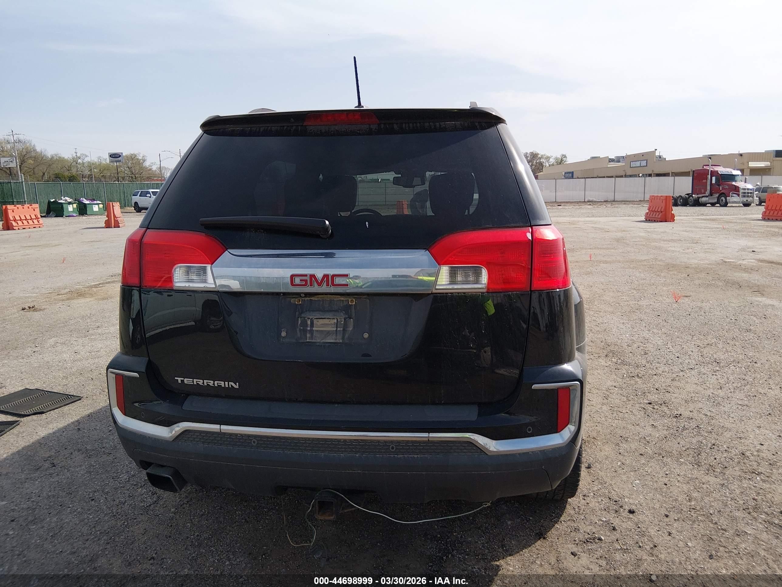 2016 Gmc Terrain Slt Black vin: 2GKALPEK9G6147793