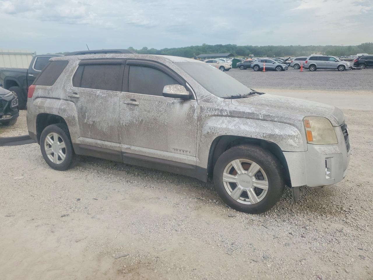 2014 Gmc Terrain Sle Silver vin: 2GKALREK0E6101844