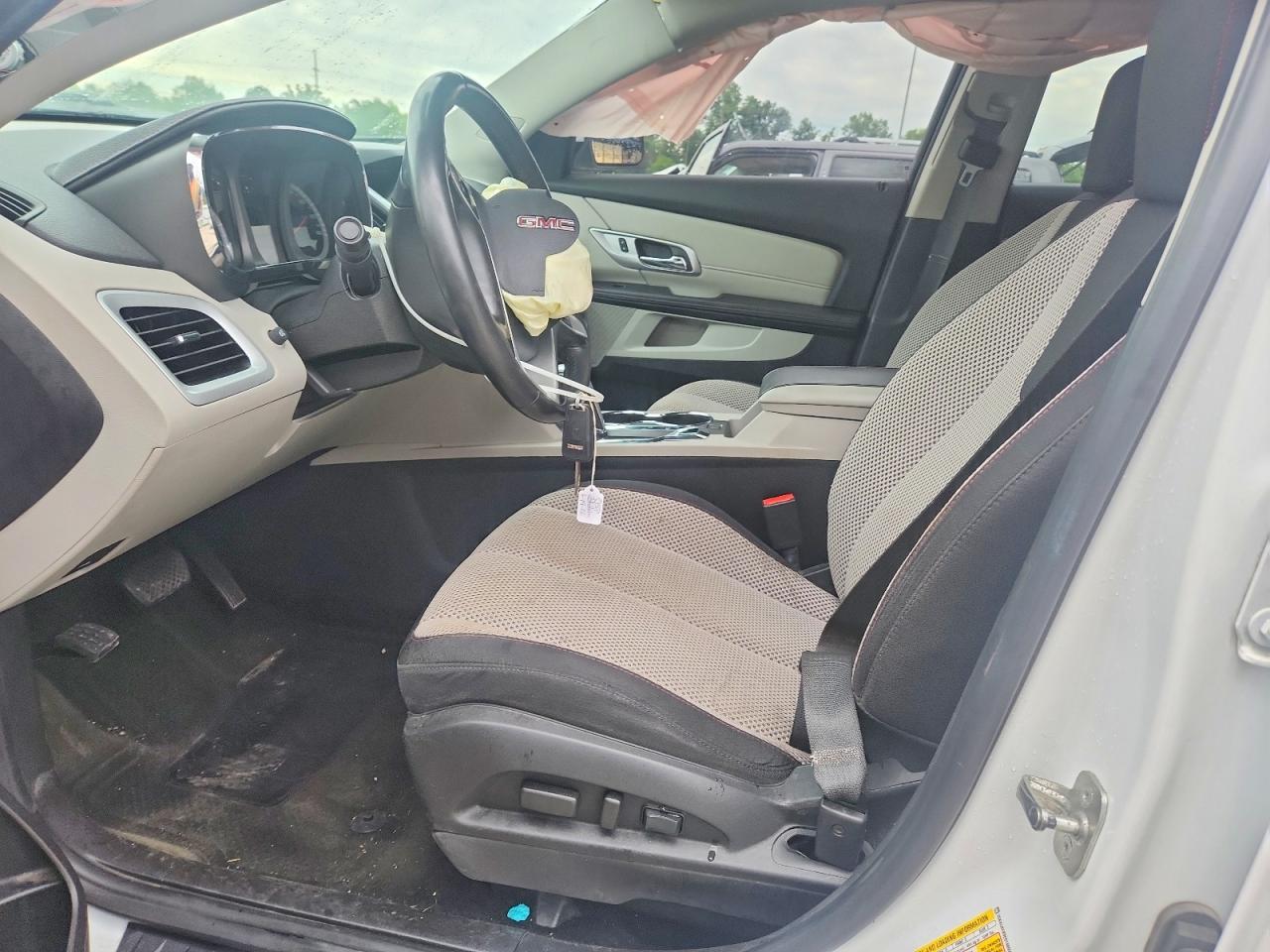 2014 Gmc Terrain Sle White vin: 2GKALREK0E6140658