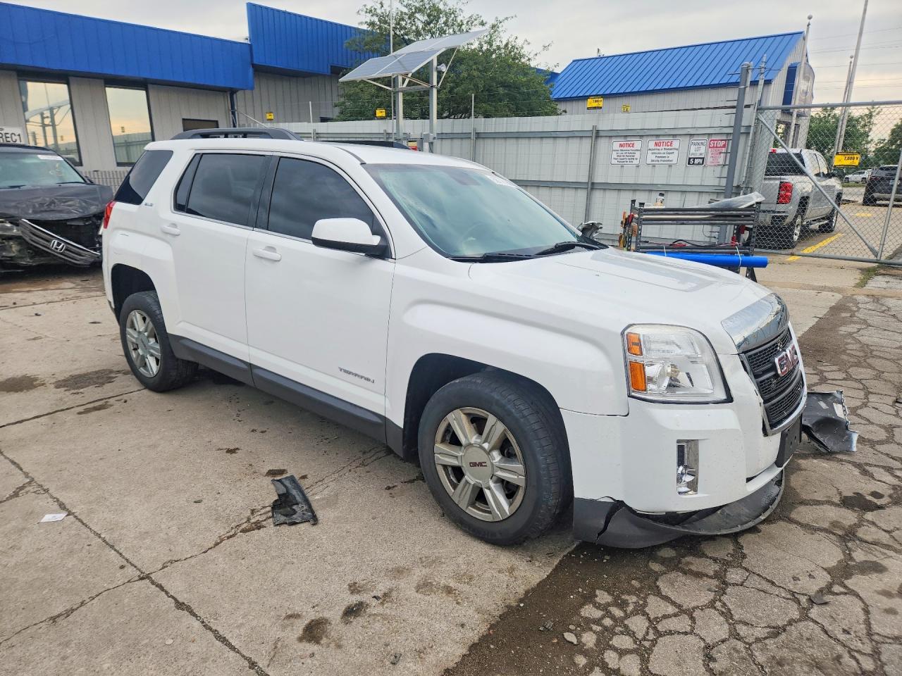 2014 Gmc Terrain Sle White vin: 2GKALREK0E6140658