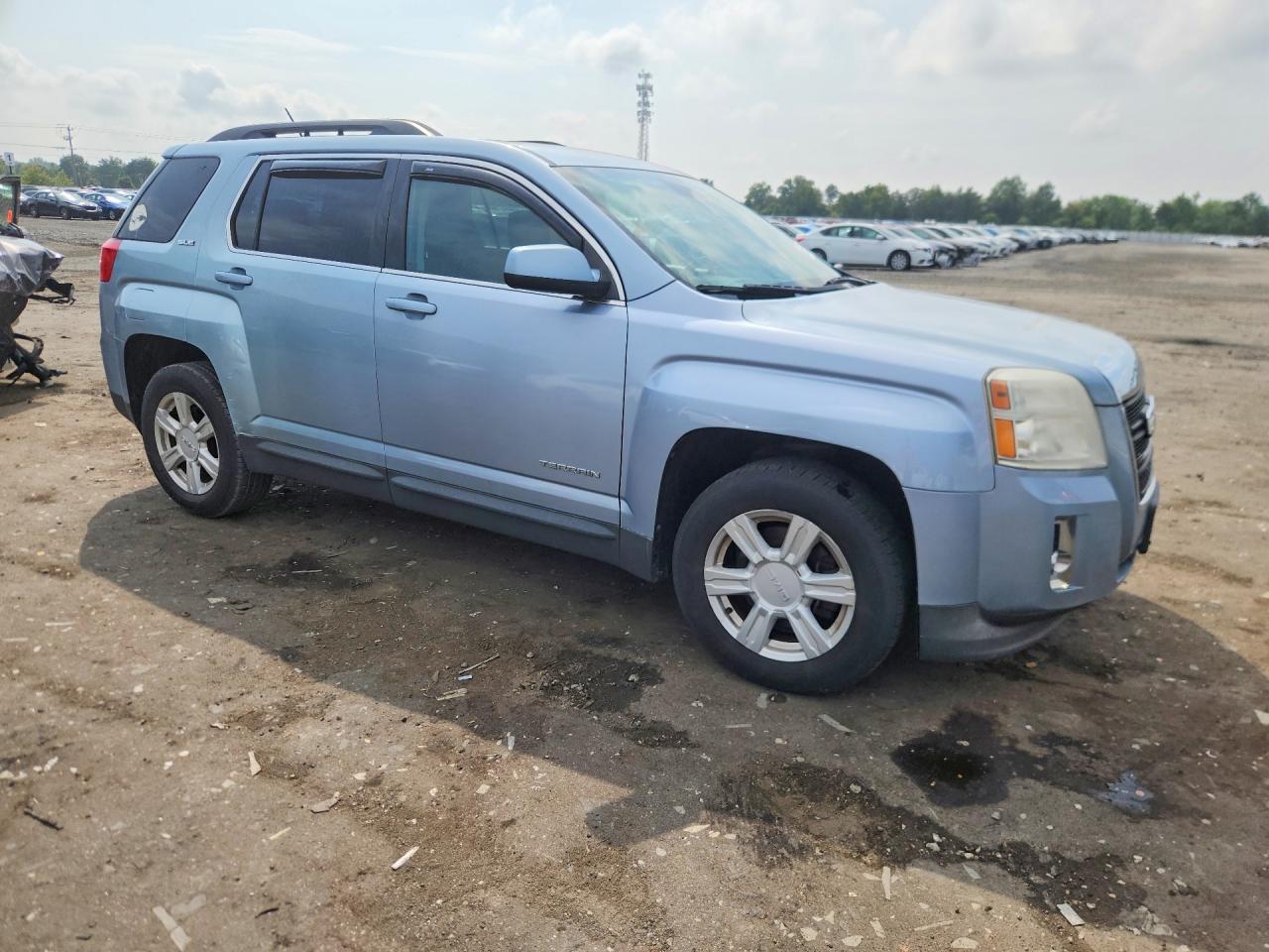 2015 Gmc Terrain Sle Blue vin: 2GKALREK0F6128012
