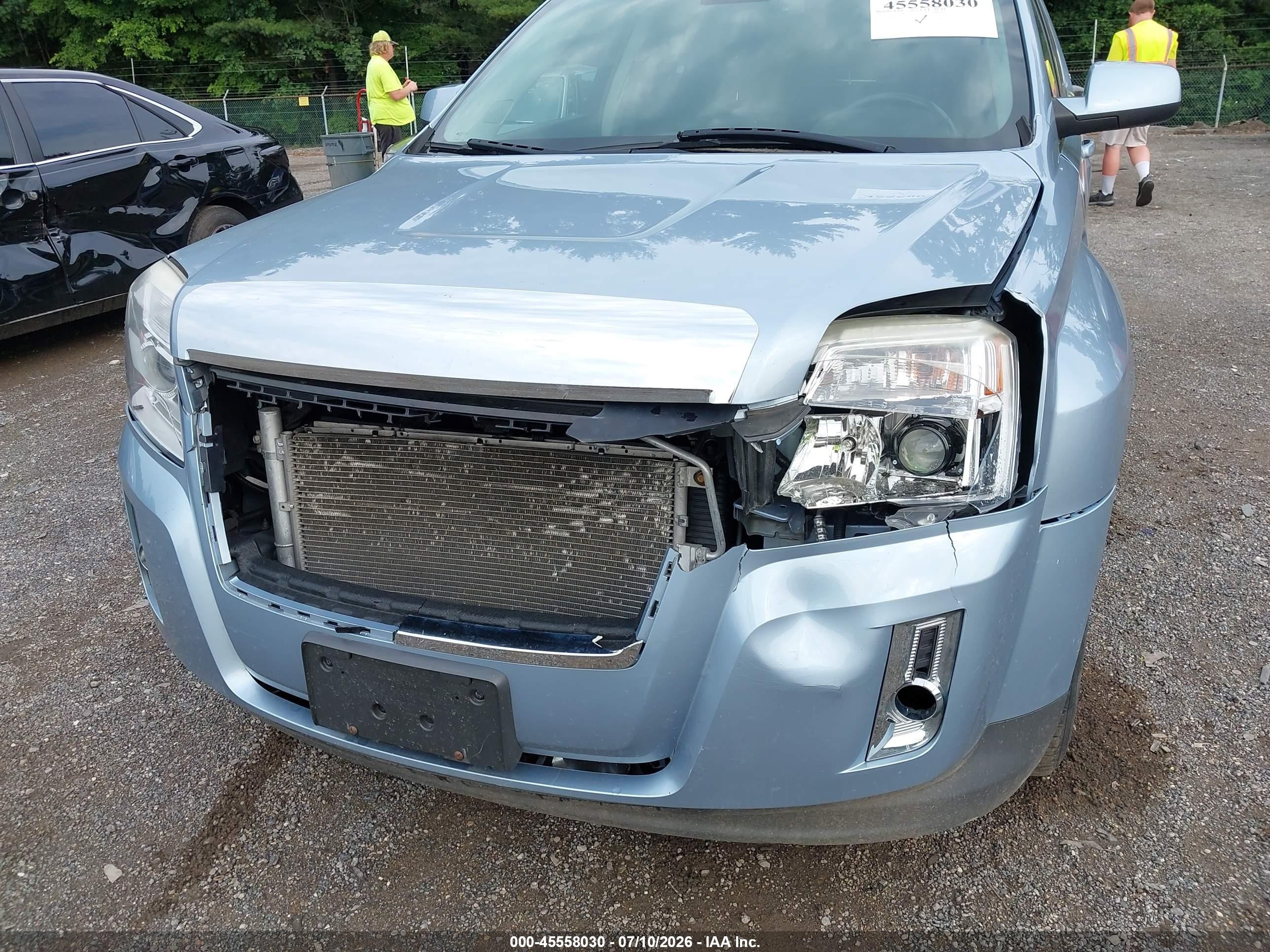 2015 Gmc Terrain Sle-2 Синий vin: 2GKALREK0F6202903