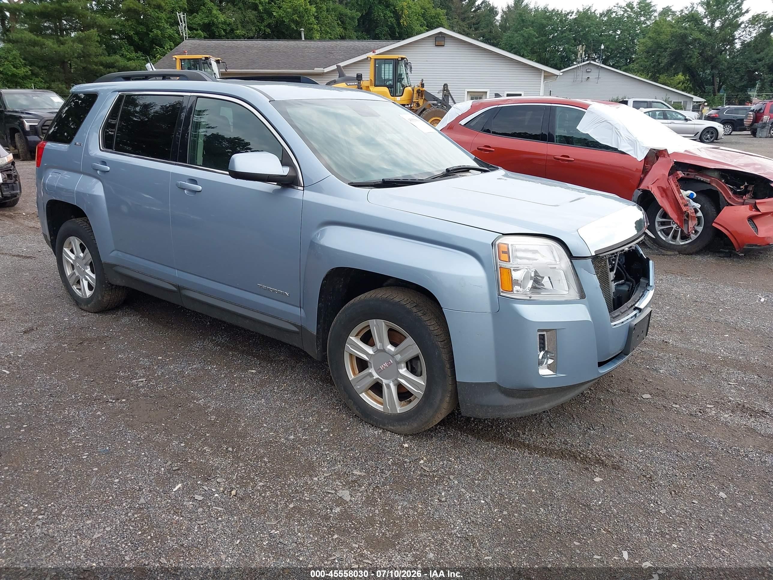 2015 Gmc Terrain Sle-2 Синий vin: 2GKALREK0F6202903