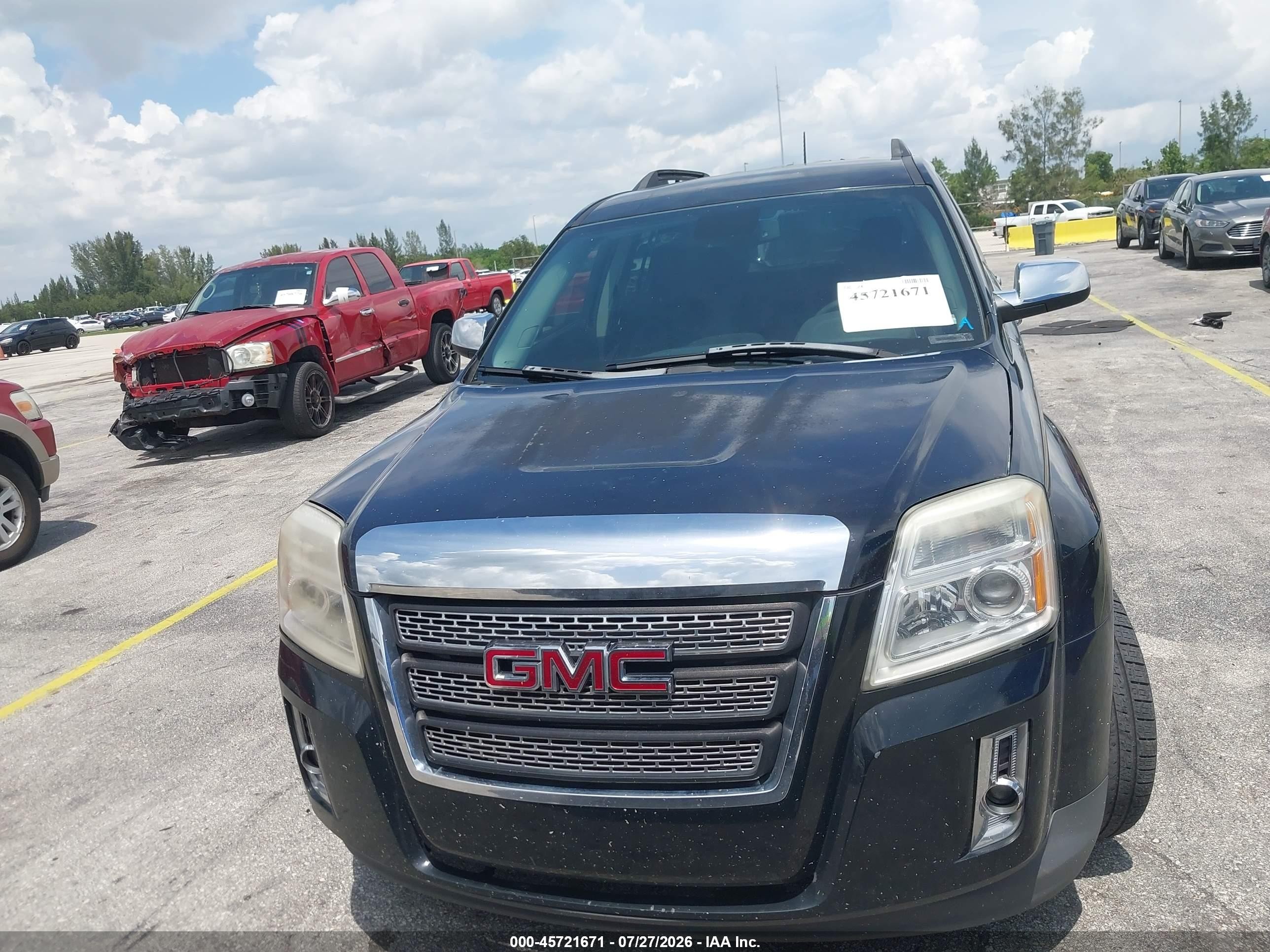 2015 Gmc Terrain Sle-2 Black vin: 2GKALREK0F6281943