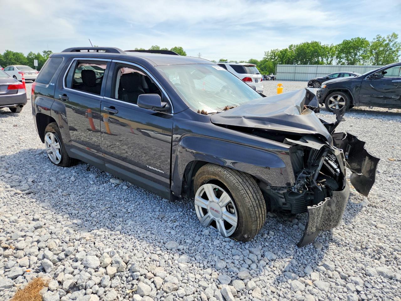 2015 Gmc Terrain Sle Серый vin: 2GKALREK0F6308834