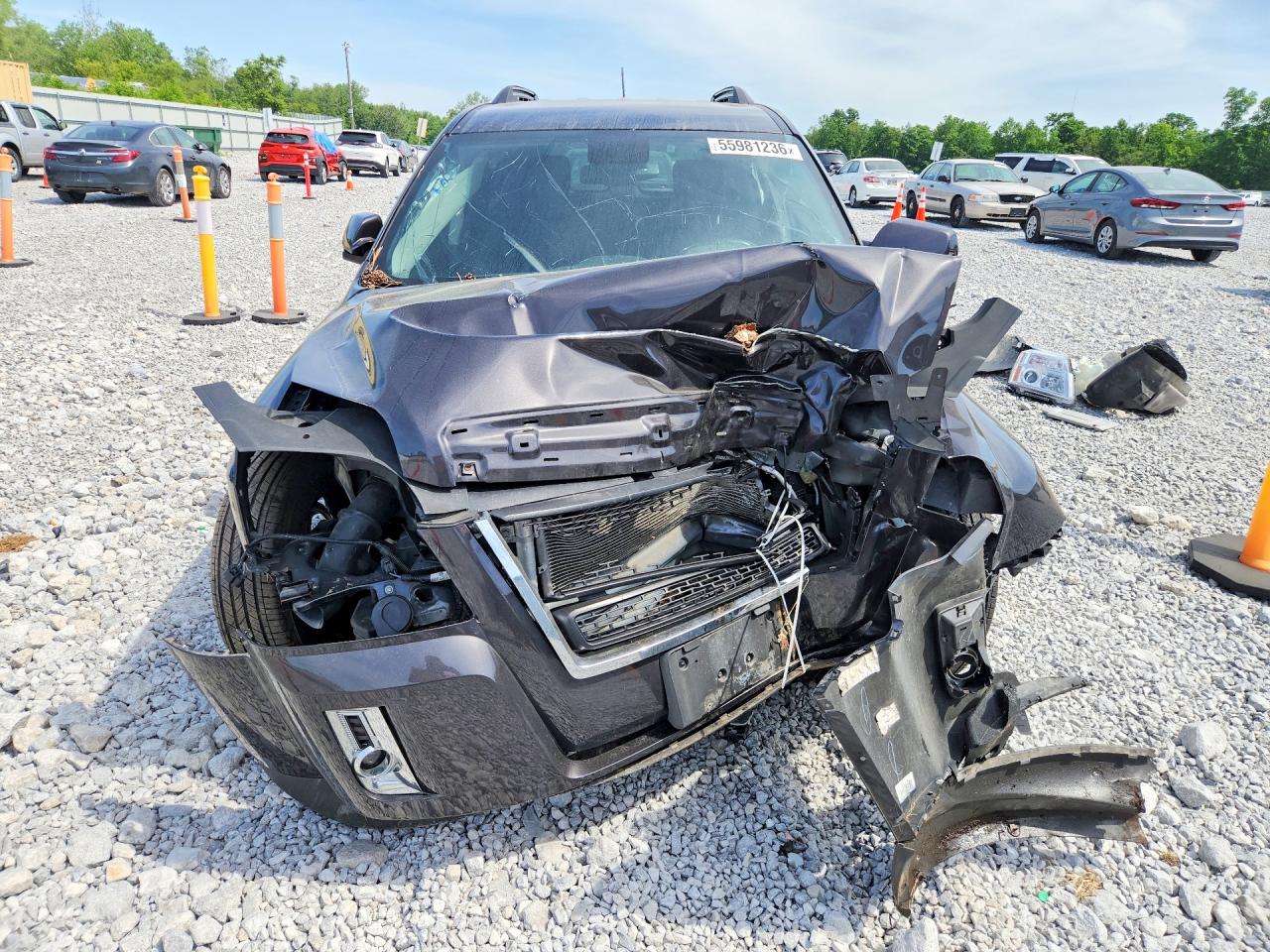 2015 Gmc Terrain Sle Серый vin: 2GKALREK0F6308834