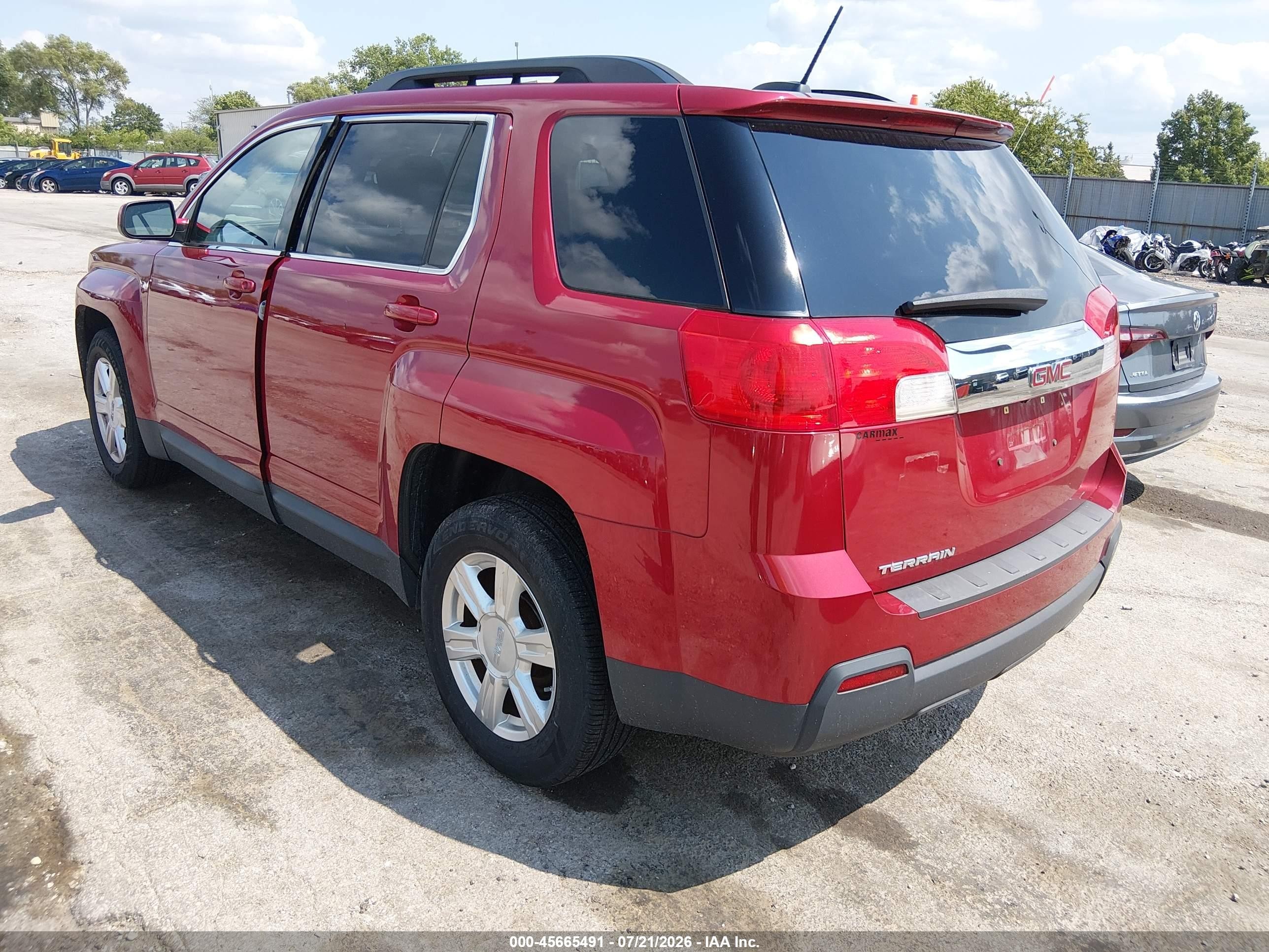 2015 Gmc Terrain Sle-2 Burgundy vin: 2GKALREK0F6314455