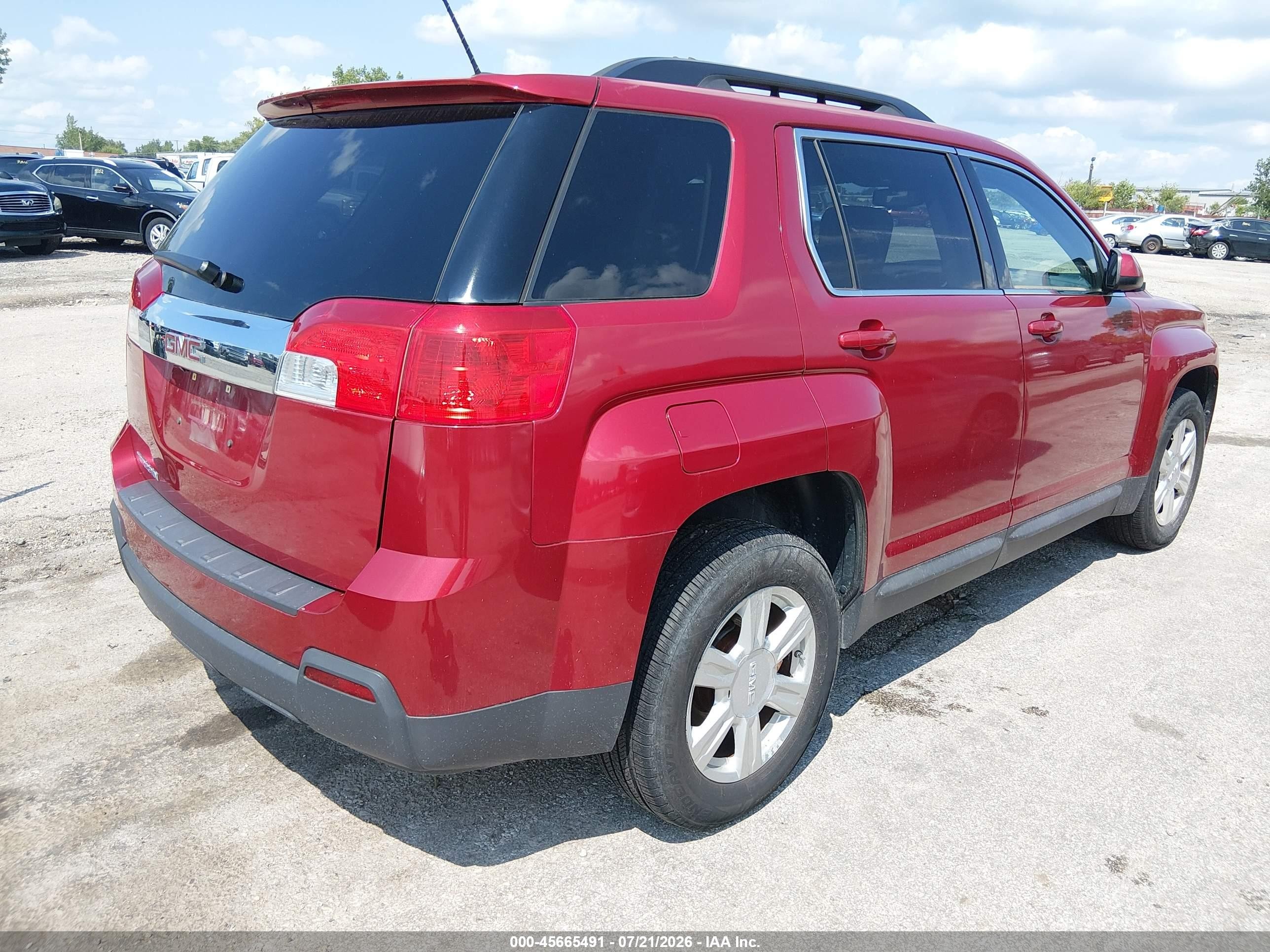 2015 Gmc Terrain Sle-2 Burgundy vin: 2GKALREK0F6314455