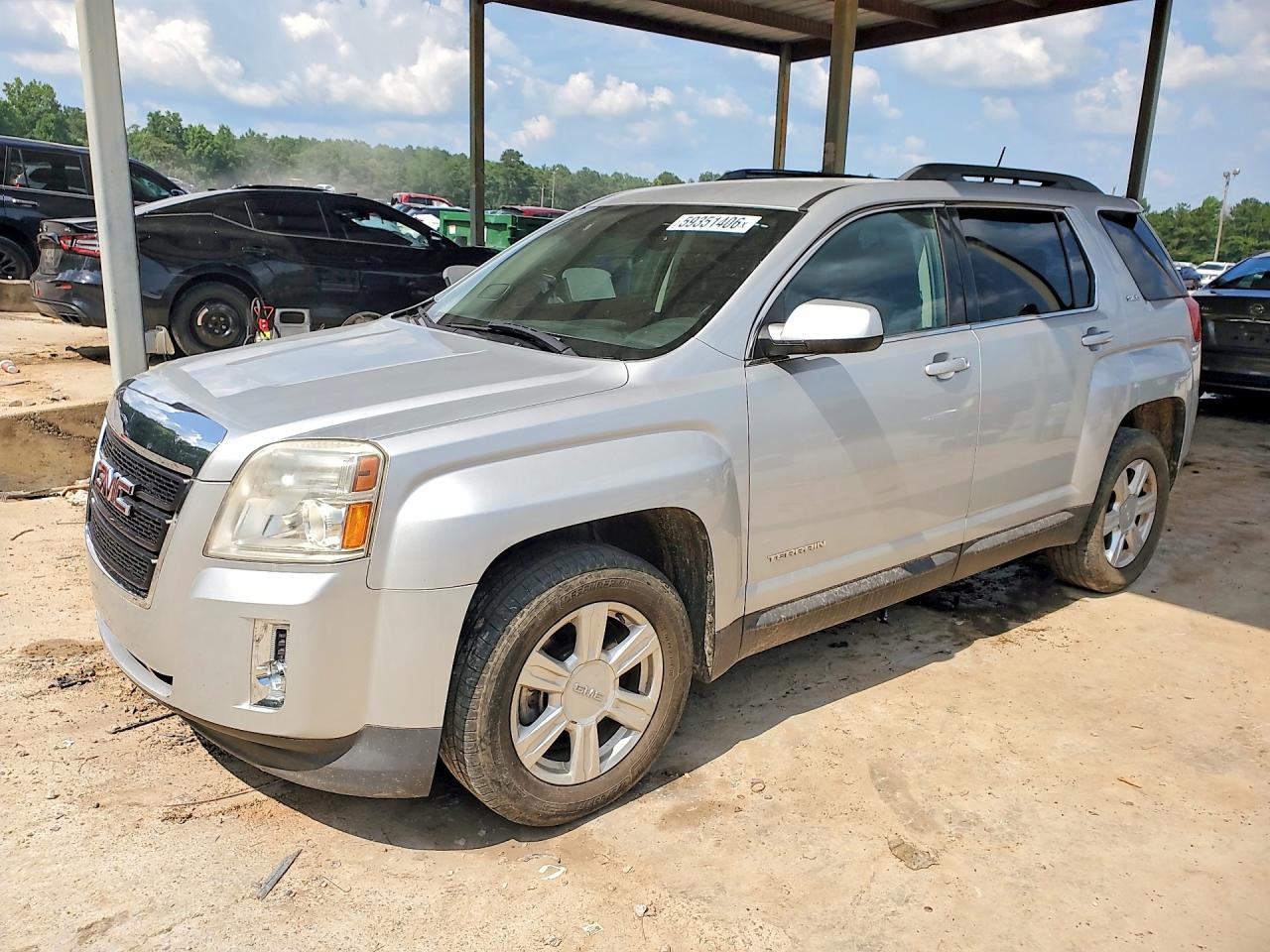 2015 Gmc Terrain Sle Silver vin: 2GKALREK0F6392797