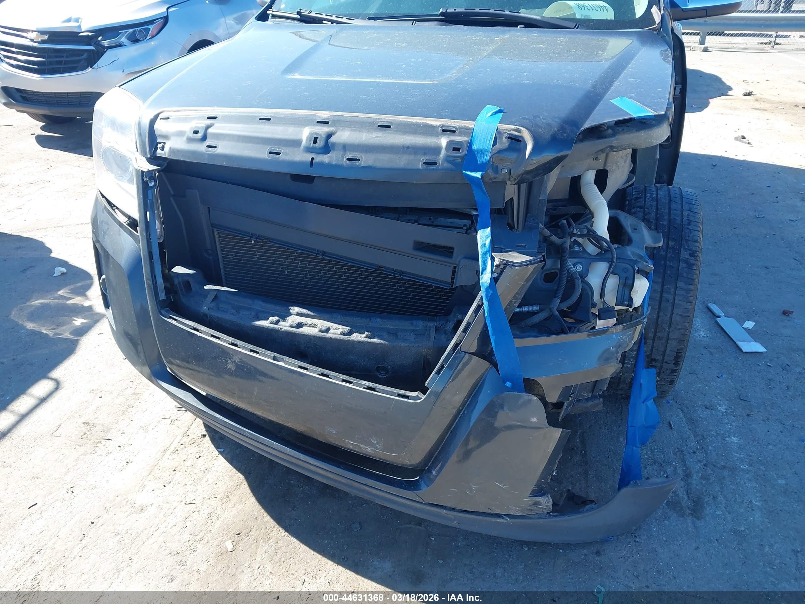 2014 Gmc Terrain Sle-2 Серый vin: 2GKALREK1E6117728