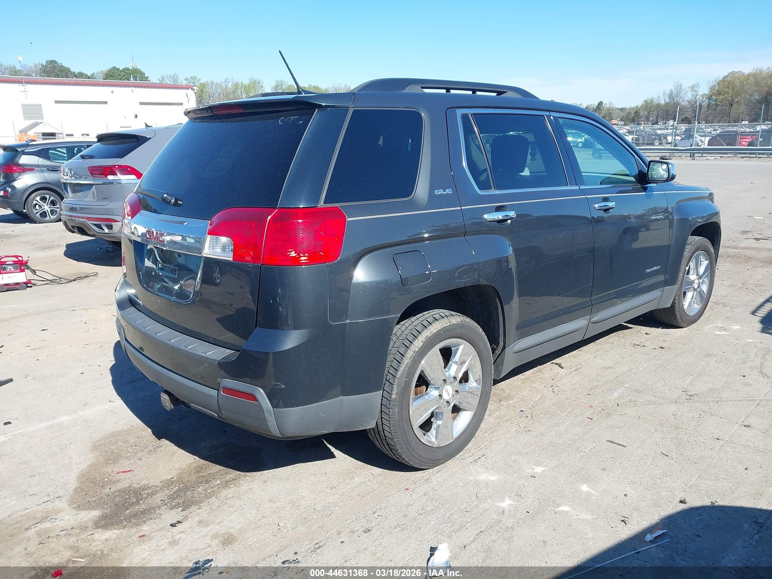 2014 Gmc Terrain Sle-2 Серый vin: 2GKALREK1E6117728