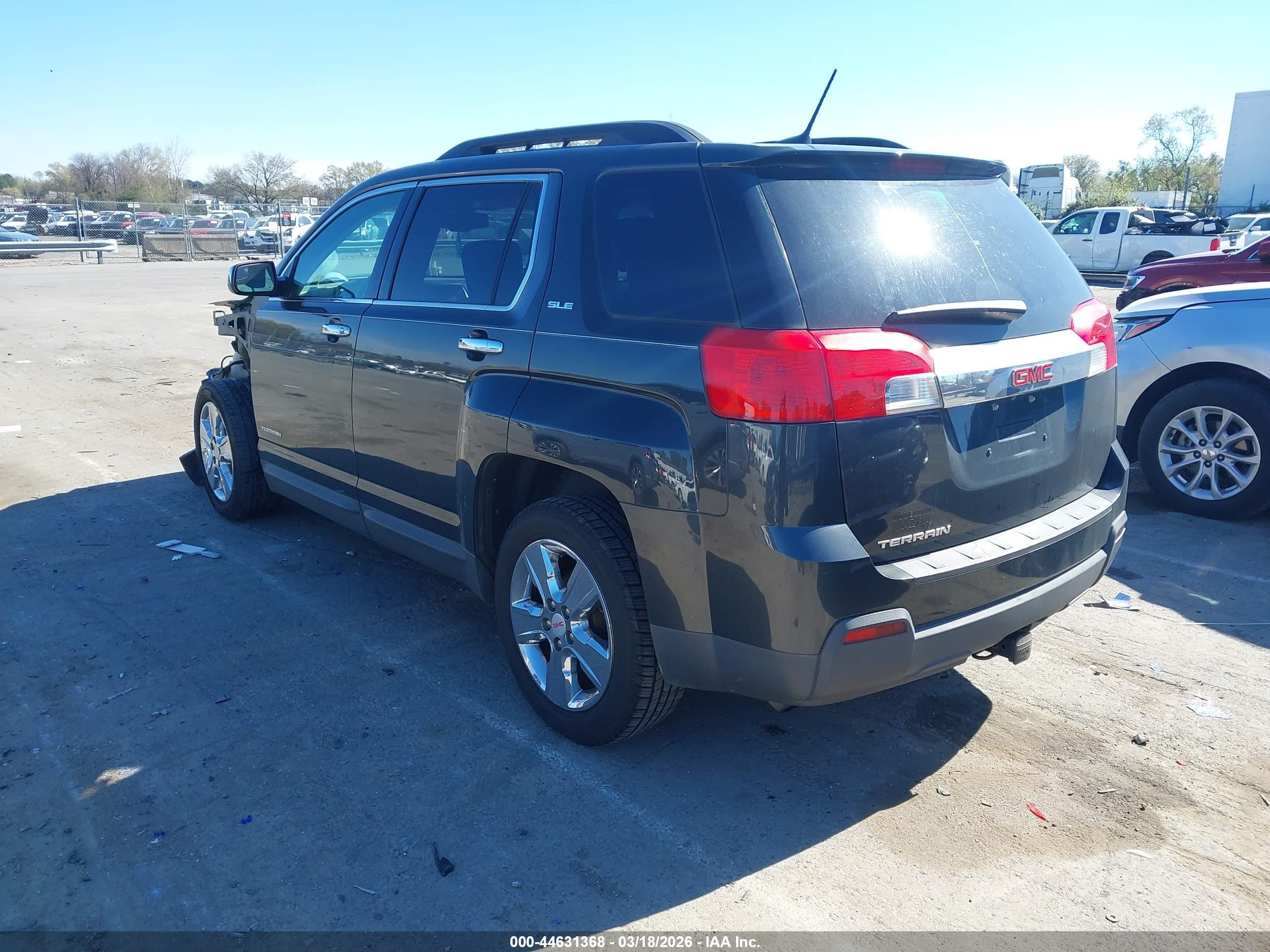 2014 Gmc Terrain Sle-2 Серый vin: 2GKALREK1E6117728