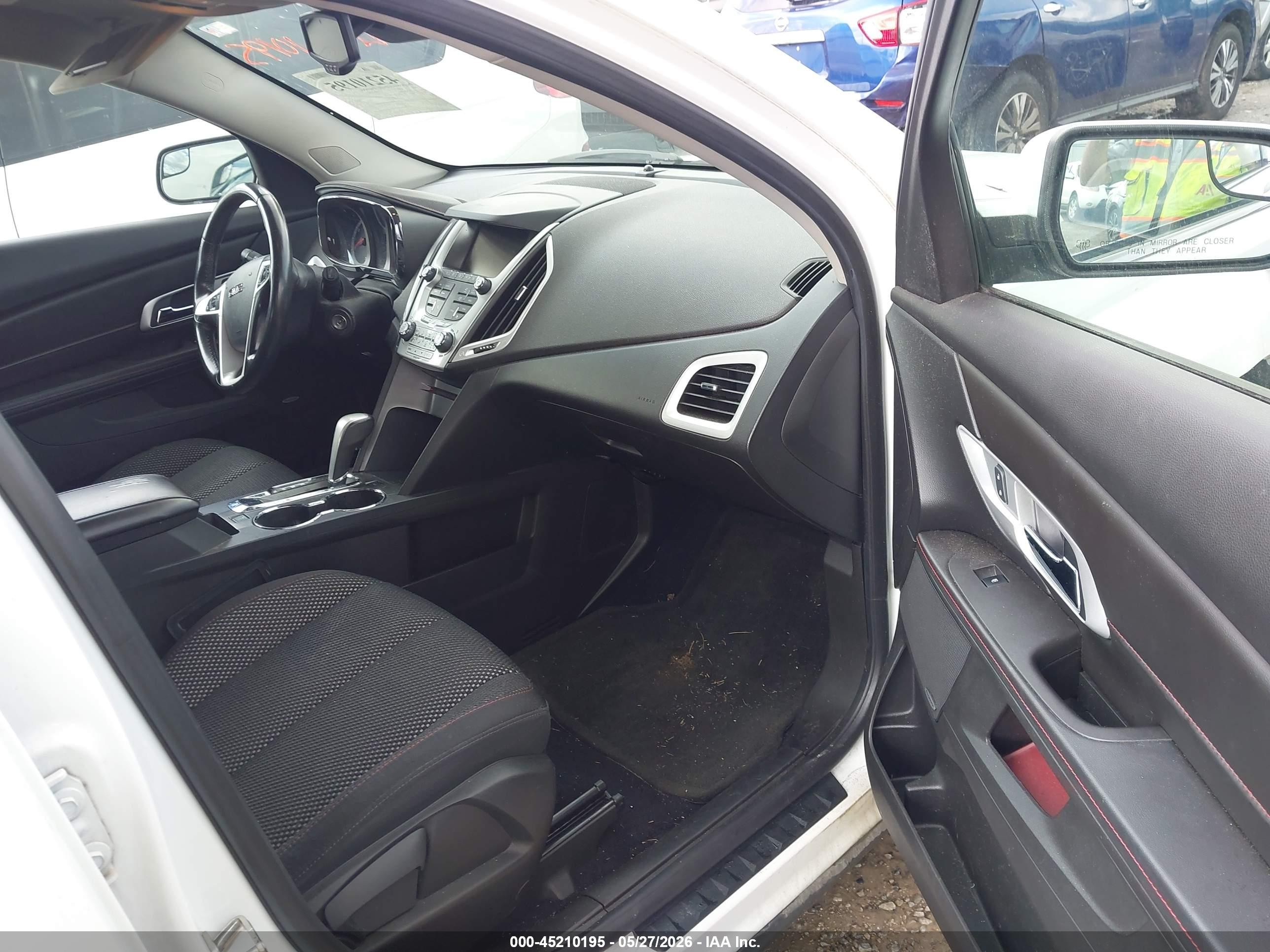 2014 Gmc Terrain Sle-2 White vin: 2GKALREK1E6288656
