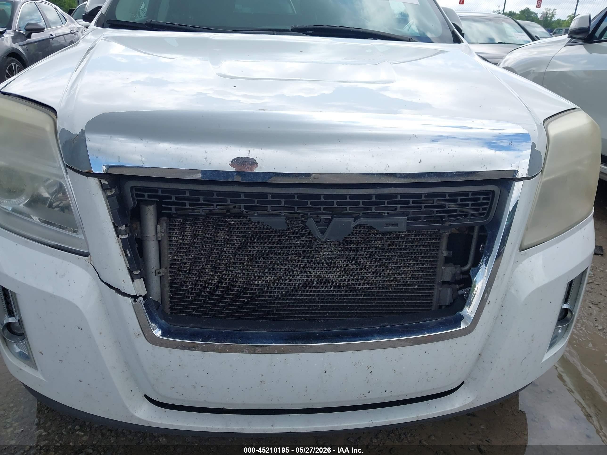 2014 Gmc Terrain Sle-2 White vin: 2GKALREK1E6288656