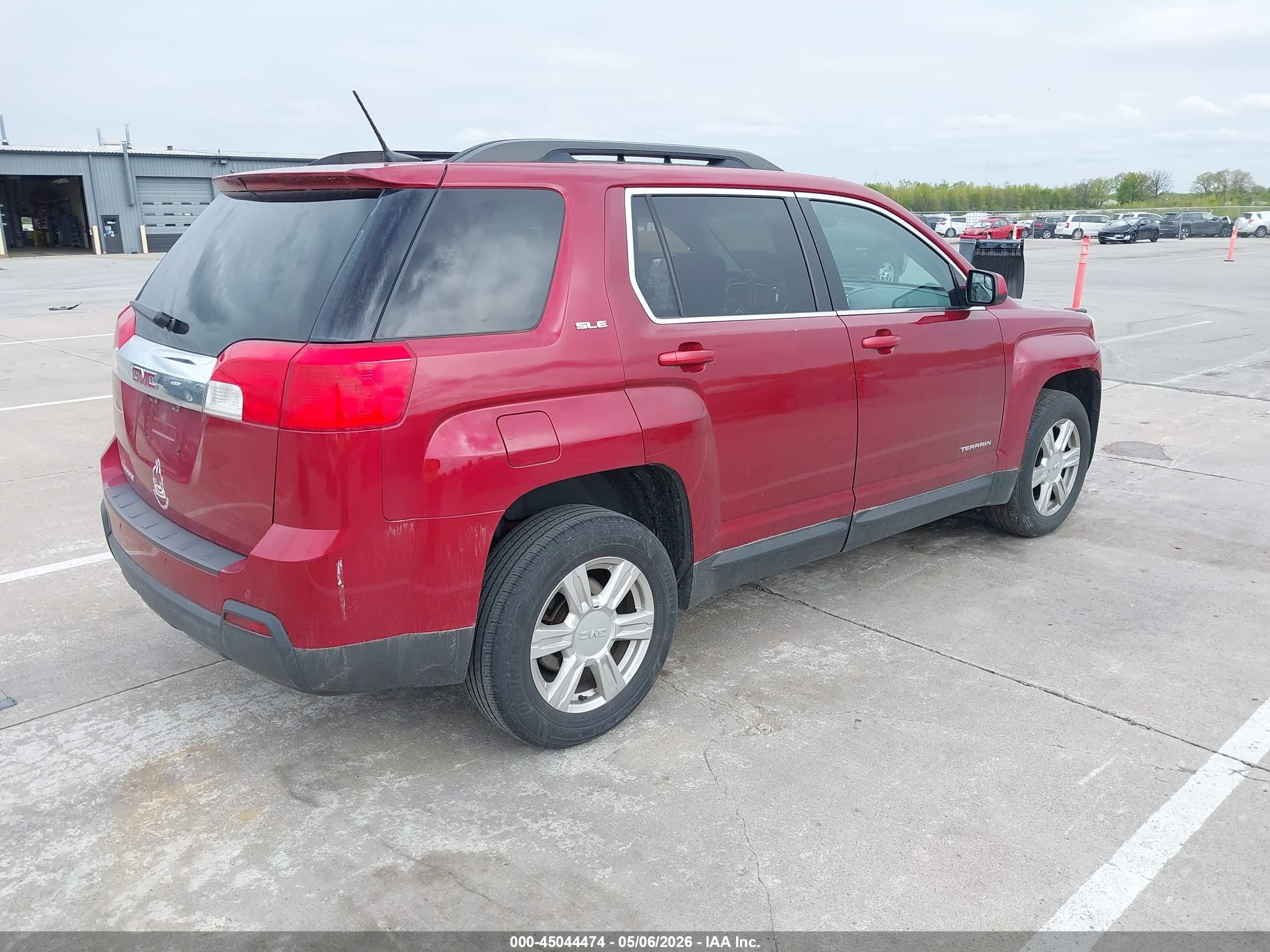 2014 Gmc Terrain Sle-2 Red vin: 2GKALREK1E6305973