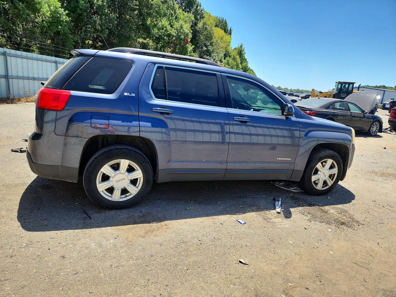 2014 Gmc Terrain Sle Blue vin: 2GKALREK1E6357037