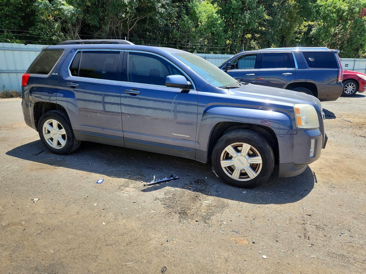 2014 Gmc Terrain Sle Blue vin: 2GKALREK1E6357037