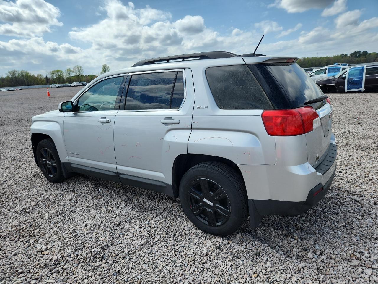 2015 Gmc Terrain Sle Silver vin: 2GKALREK1F6118301