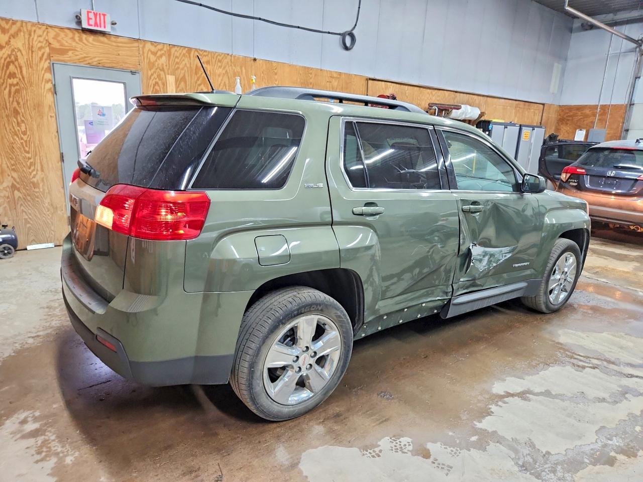 2015 Gmc Terrain Sle Green vin: 2GKALREK1F6143649