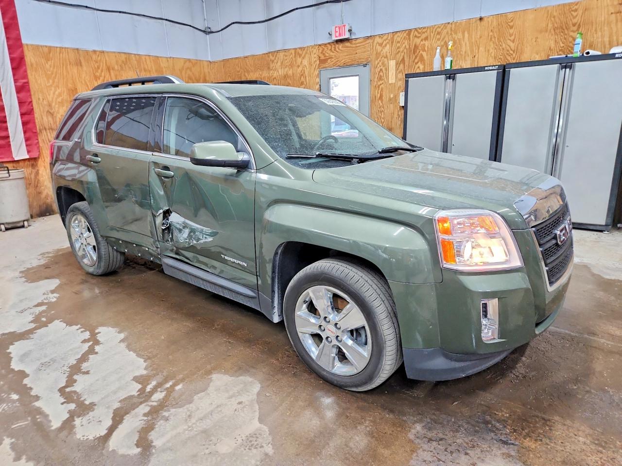 2015 Gmc Terrain Sle Green vin: 2GKALREK1F6143649