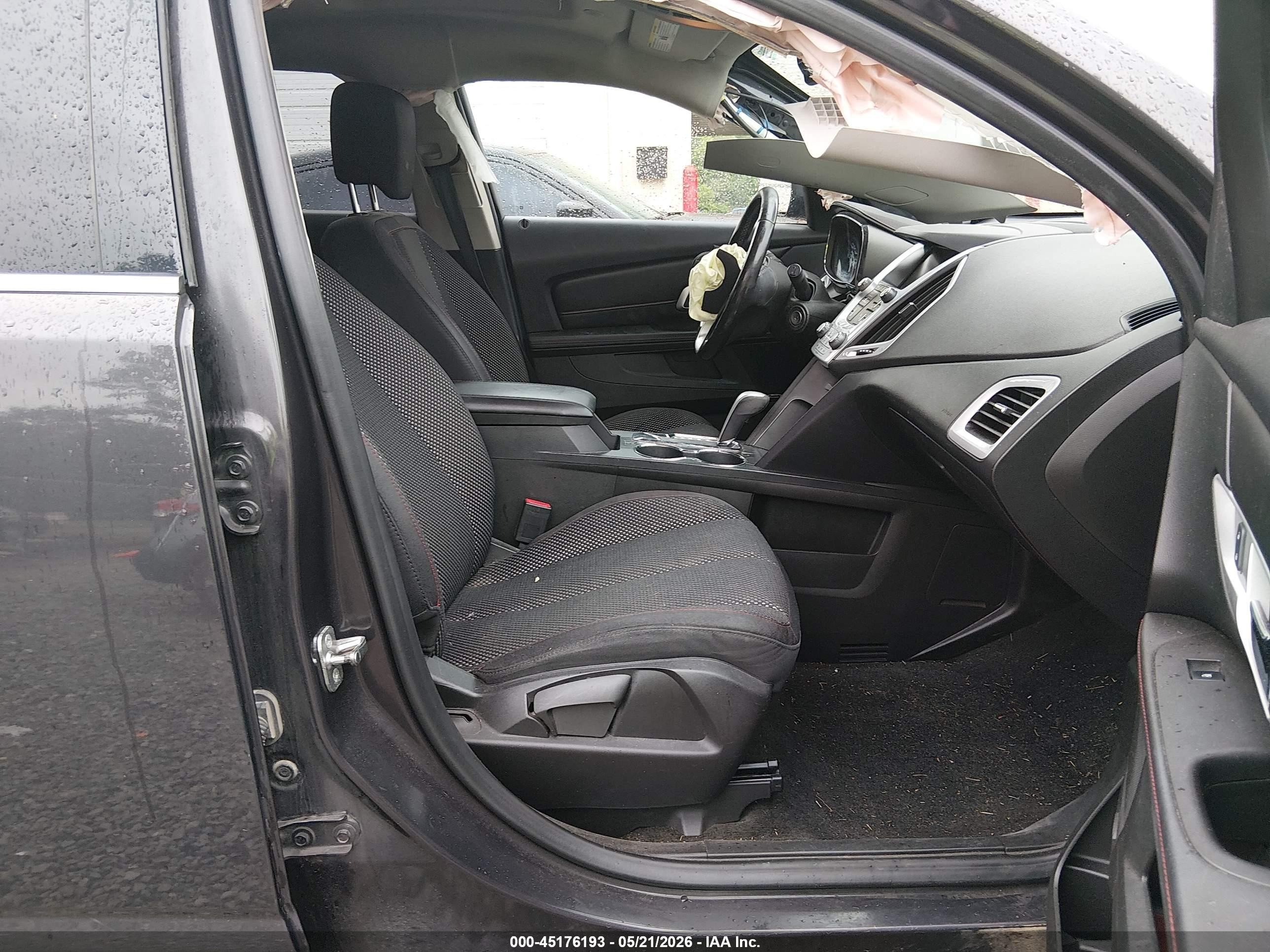 2015 Gmc Terrain Sle-2 Black vin: 2GKALREK1F6225154