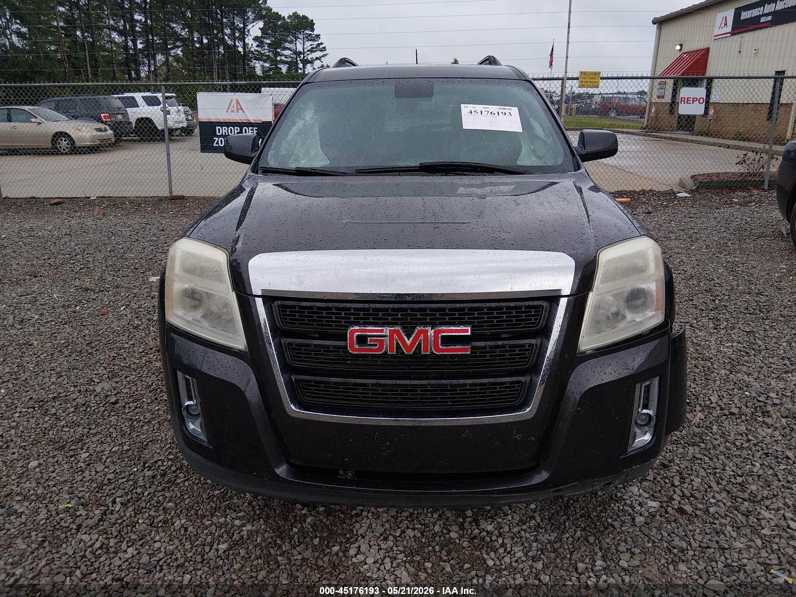 2015 Gmc Terrain Sle-2 Black vin: 2GKALREK1F6225154