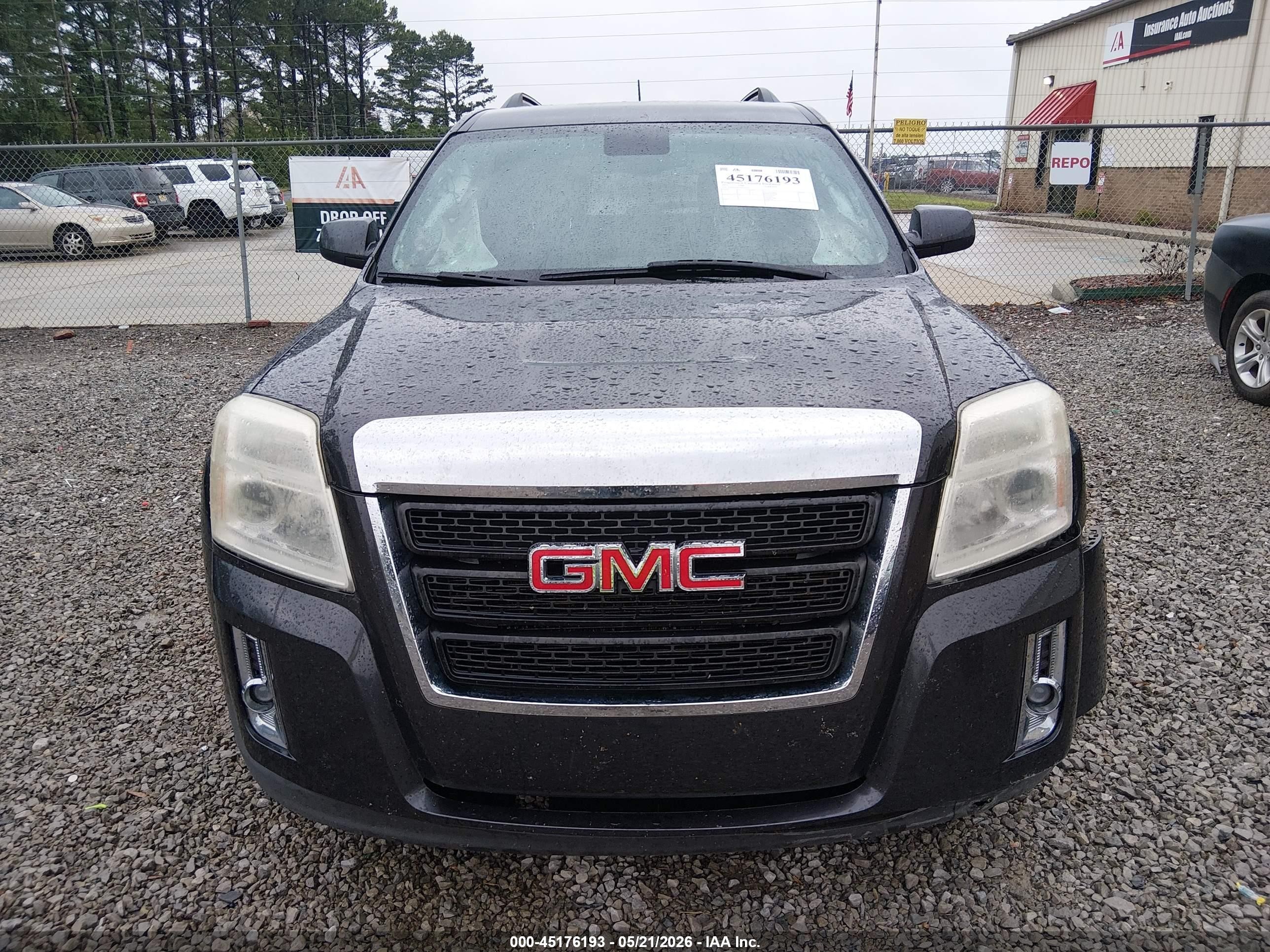 2015 Gmc Terrain Sle-2 Black vin: 2GKALREK1F6225154