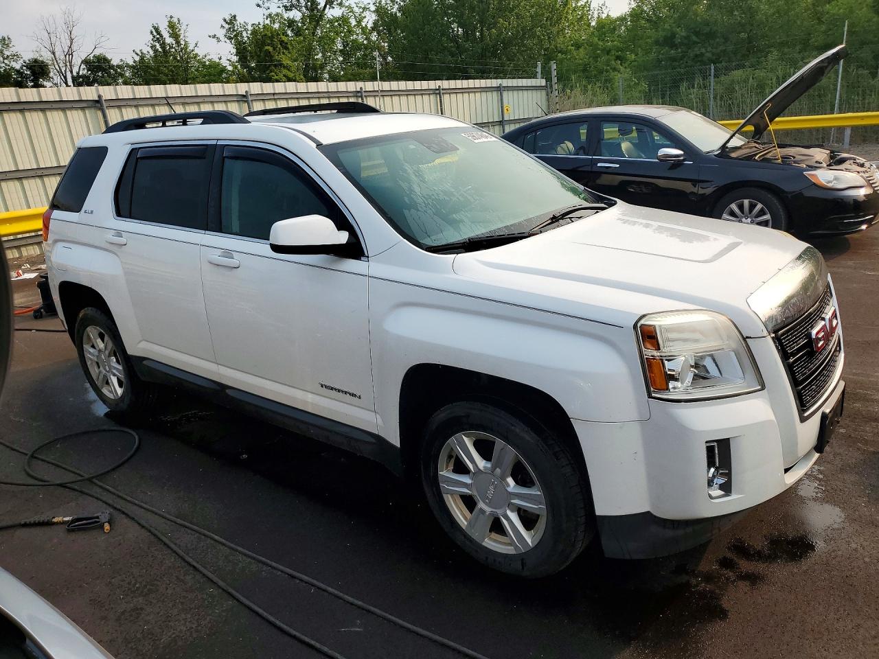 2015 Gmc Terrain Sle Белый vin: 2GKALREK1F6313105