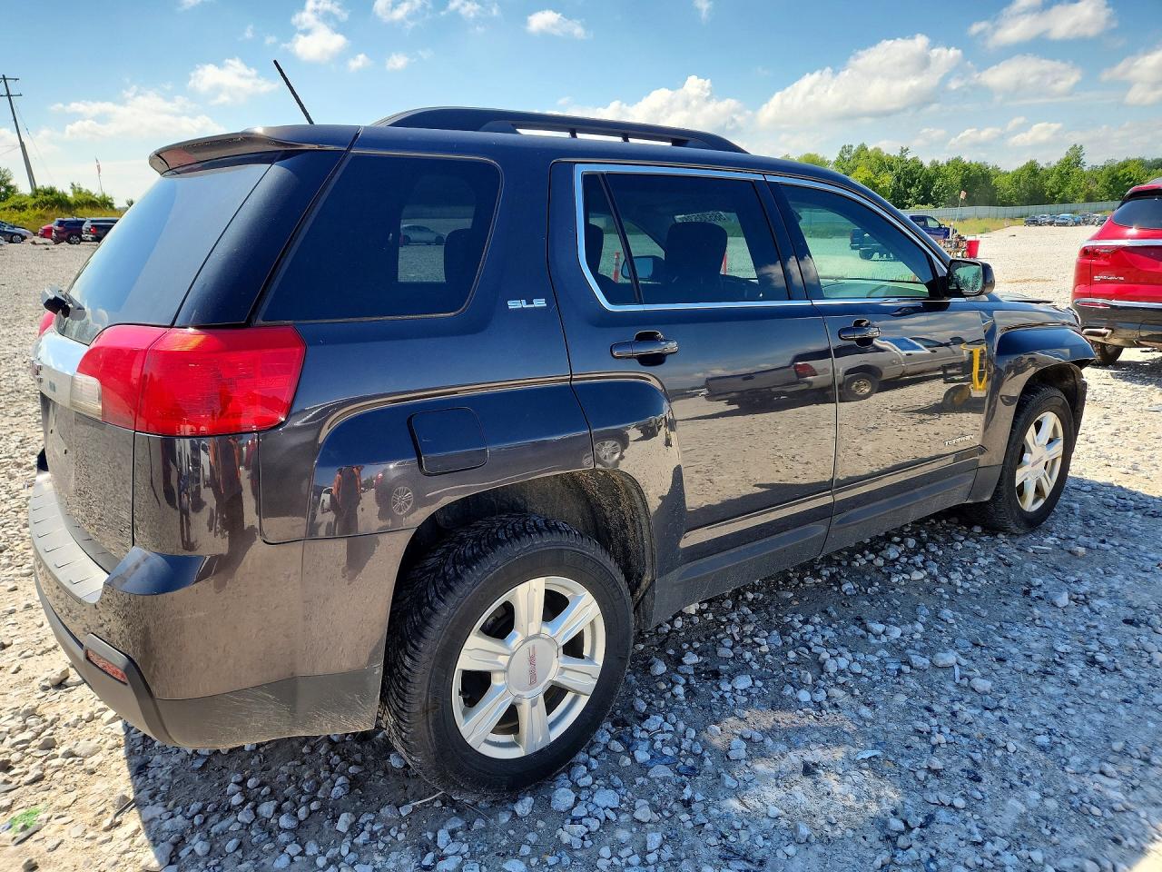 2015 Gmc Terrain Sle Black vin: 2GKALREK1F6315582