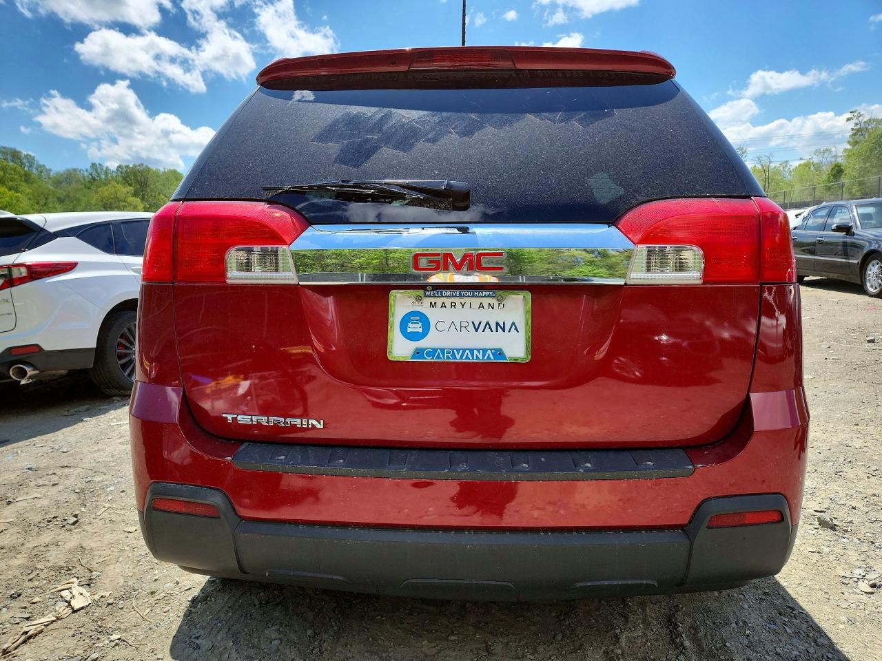 2015 Gmc Terrain Sle Red vin: 2GKALREK1F6329904