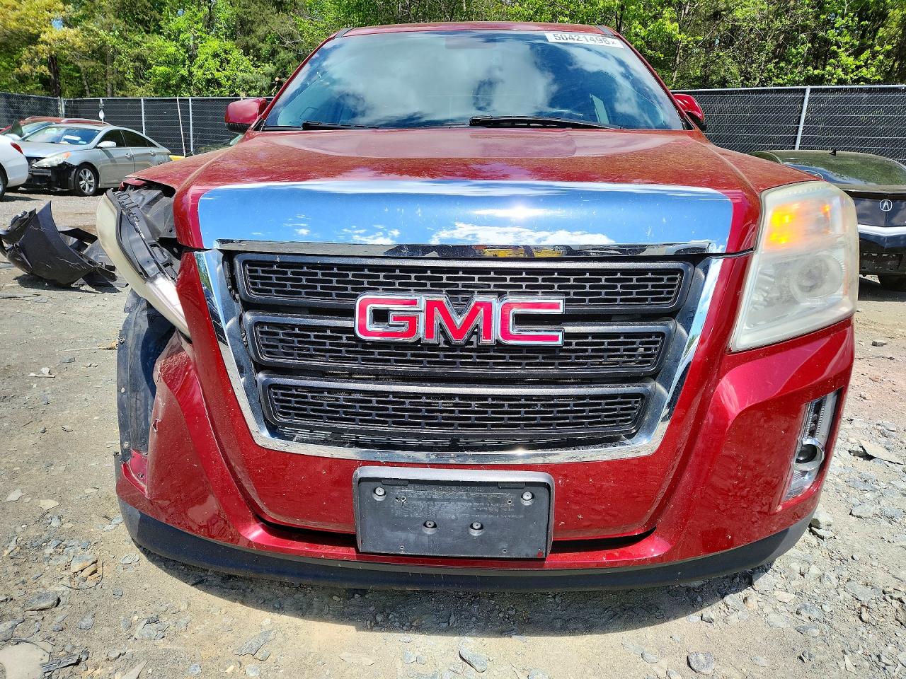 2015 Gmc Terrain Sle Red vin: 2GKALREK1F6329904