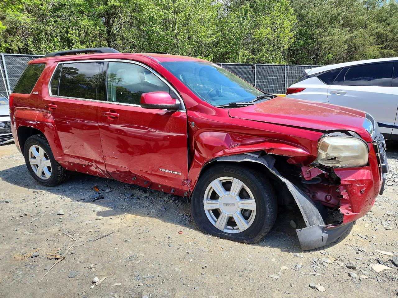 2015 Gmc Terrain Sle Red vin: 2GKALREK1F6329904