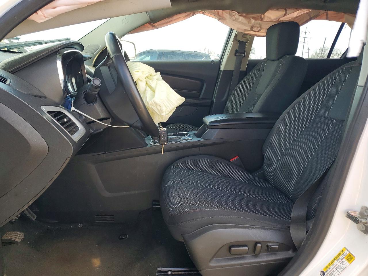 2015 Gmc Terrain Sle White vin: 2GKALREK1F6402544