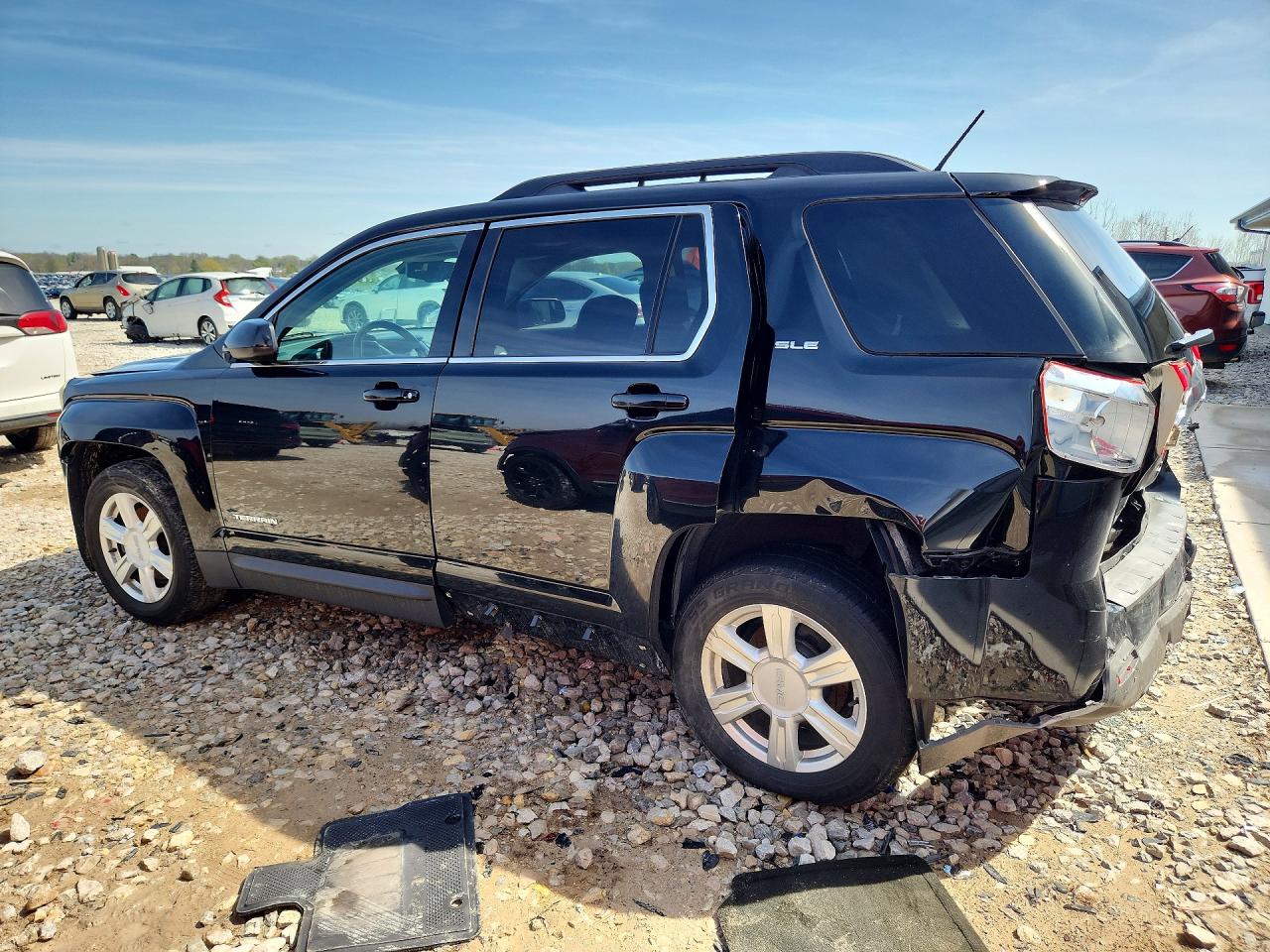 2014 Gmc Terrain Sle Black vin: 2GKALREK2E6207499