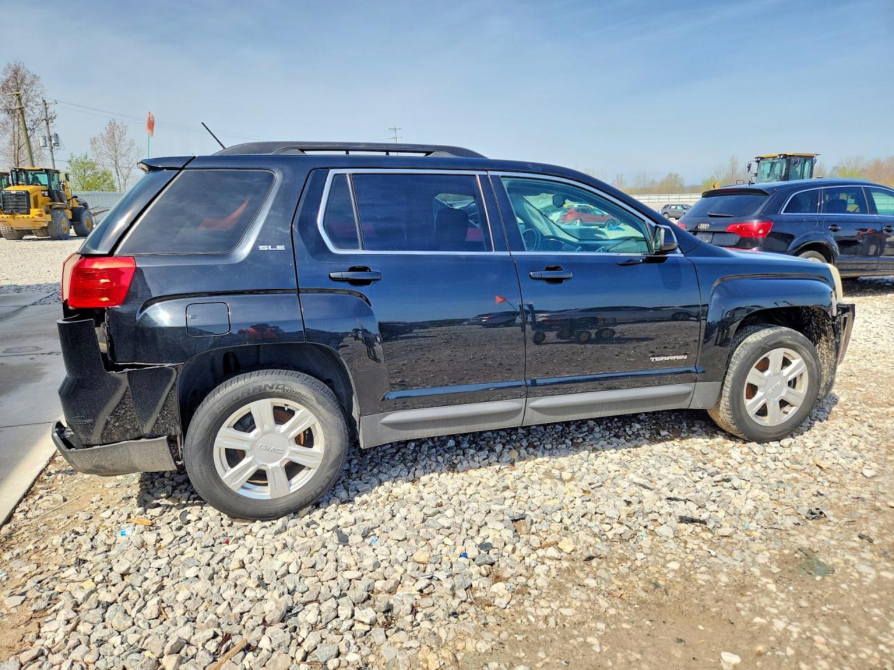 2014 Gmc Terrain Sle Black vin: 2GKALREK2E6207499