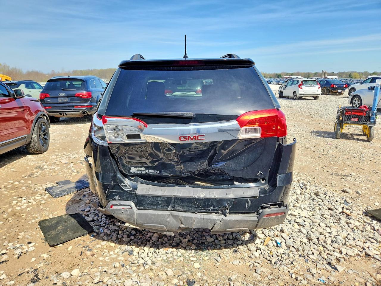 2014 Gmc Terrain Sle Black vin: 2GKALREK2E6207499