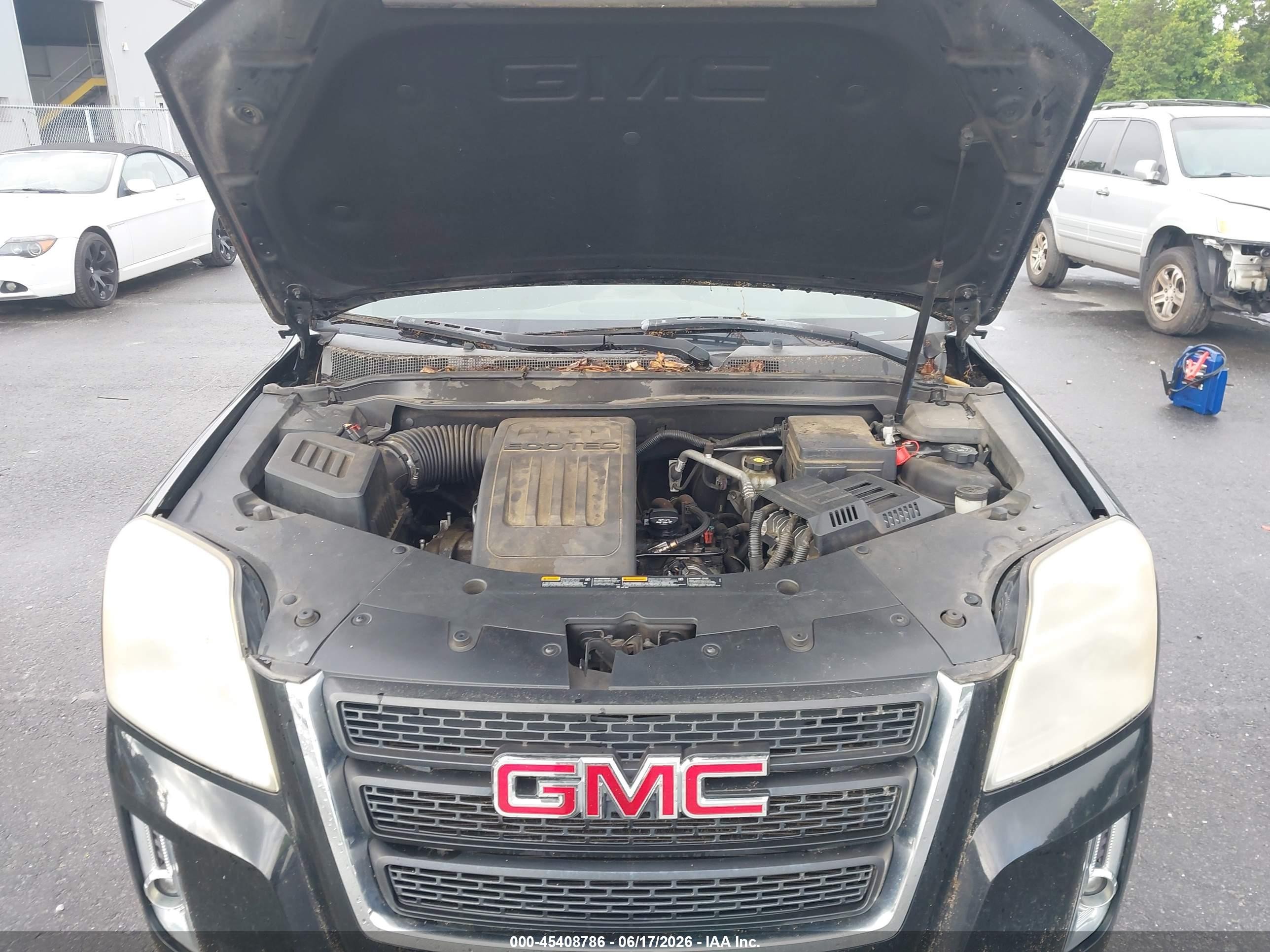 2014 Gmc Terrain Sle-2 Black vin: 2GKALREK2E6266956