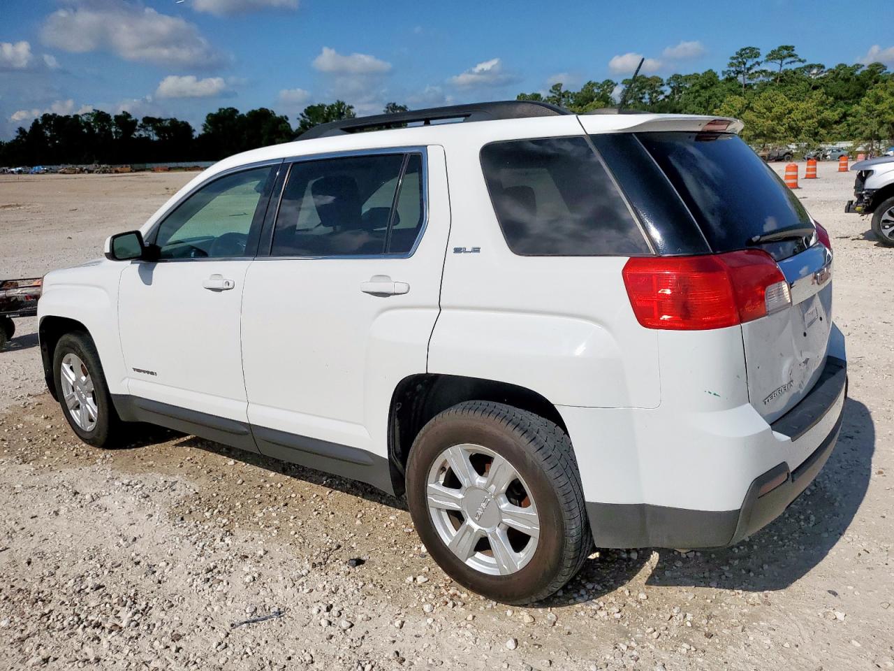2015 Gmc Terrain Sle Белый vin: 2GKALREK2F6104035