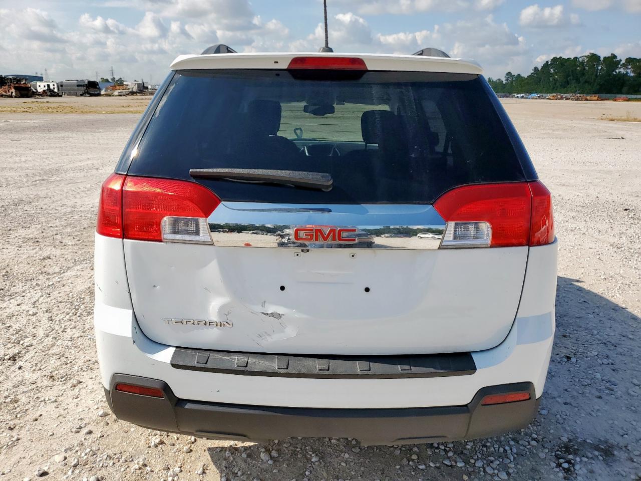 2015 Gmc Terrain Sle Белый vin: 2GKALREK2F6104035