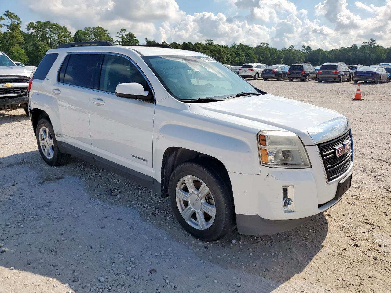 2015 Gmc Terrain Sle Белый vin: 2GKALREK2F6104035