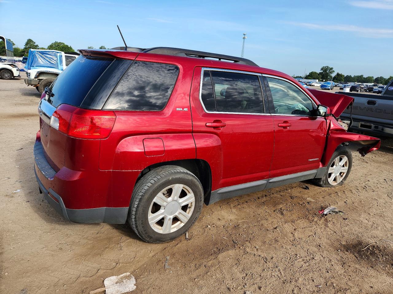 2015 Gmc Terrain Sle Red vin: 2GKALREK2F6243825