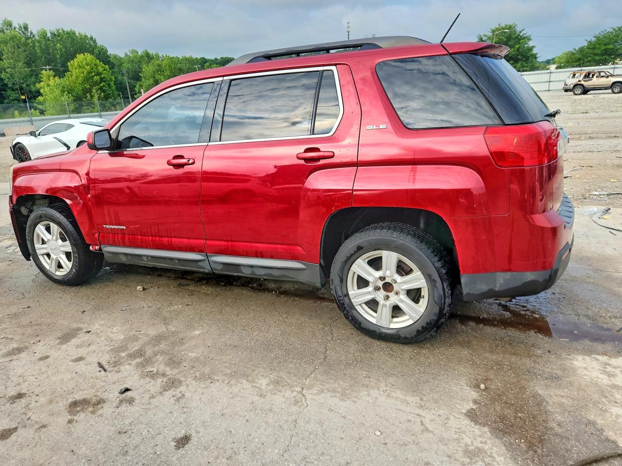 2015 Gmc Terrain Sle Brown vin: 2GKALREK2F6271575