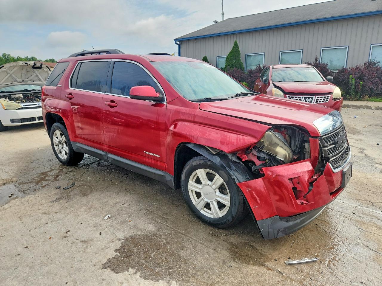 2015 Gmc Terrain Sle Brown vin: 2GKALREK2F6271575