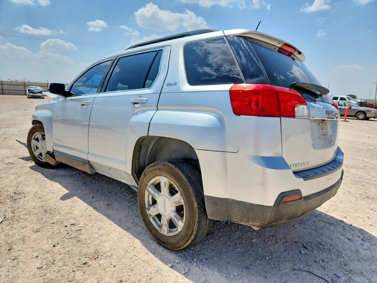 2015 Gmc Terrain Sle Silver vin: 2GKALREK2F6314957