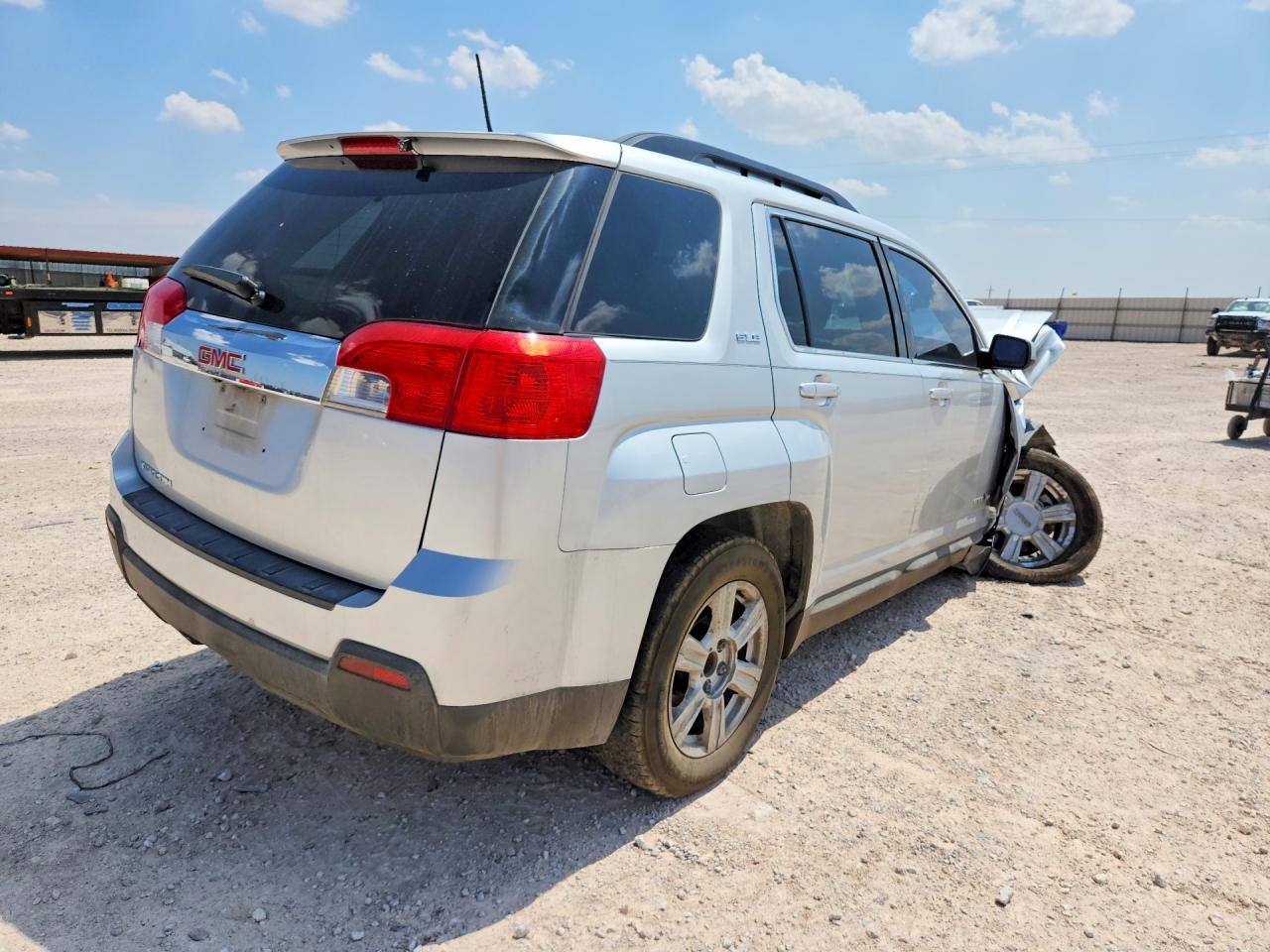 2015 Gmc Terrain Sle Silver vin: 2GKALREK2F6314957
